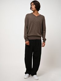 AGEL - Strickpullover - taupe chiné