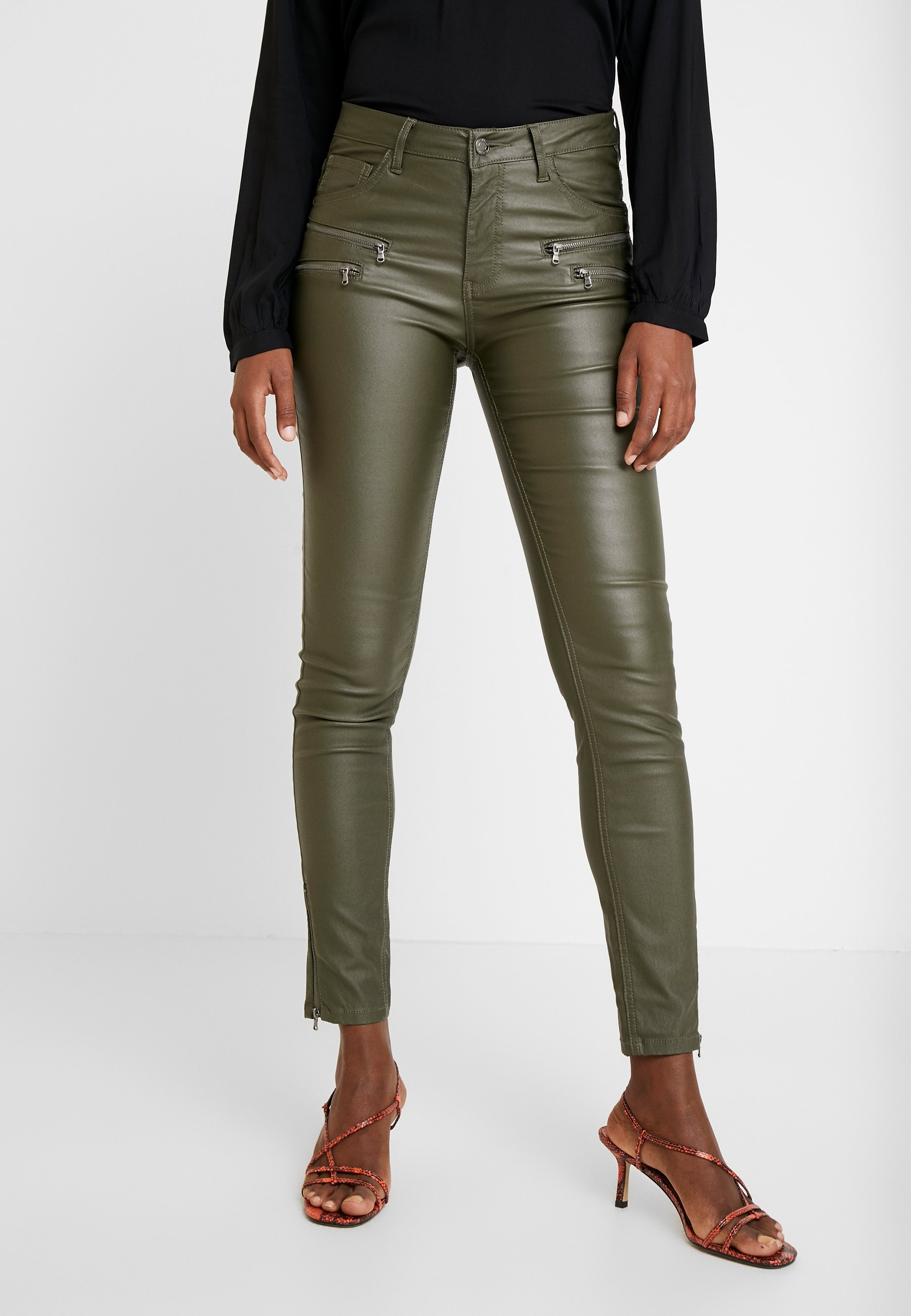 Freequent AIDA COOPER Bukse olive nightoliven Zalando.no Freequent AIDA COOPER Bukse olive nightoliven Zalando.no