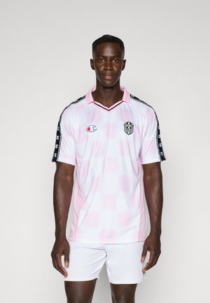Champion SPORTS HERITAGE FOOTBALL - T-shirt imprimé - rose