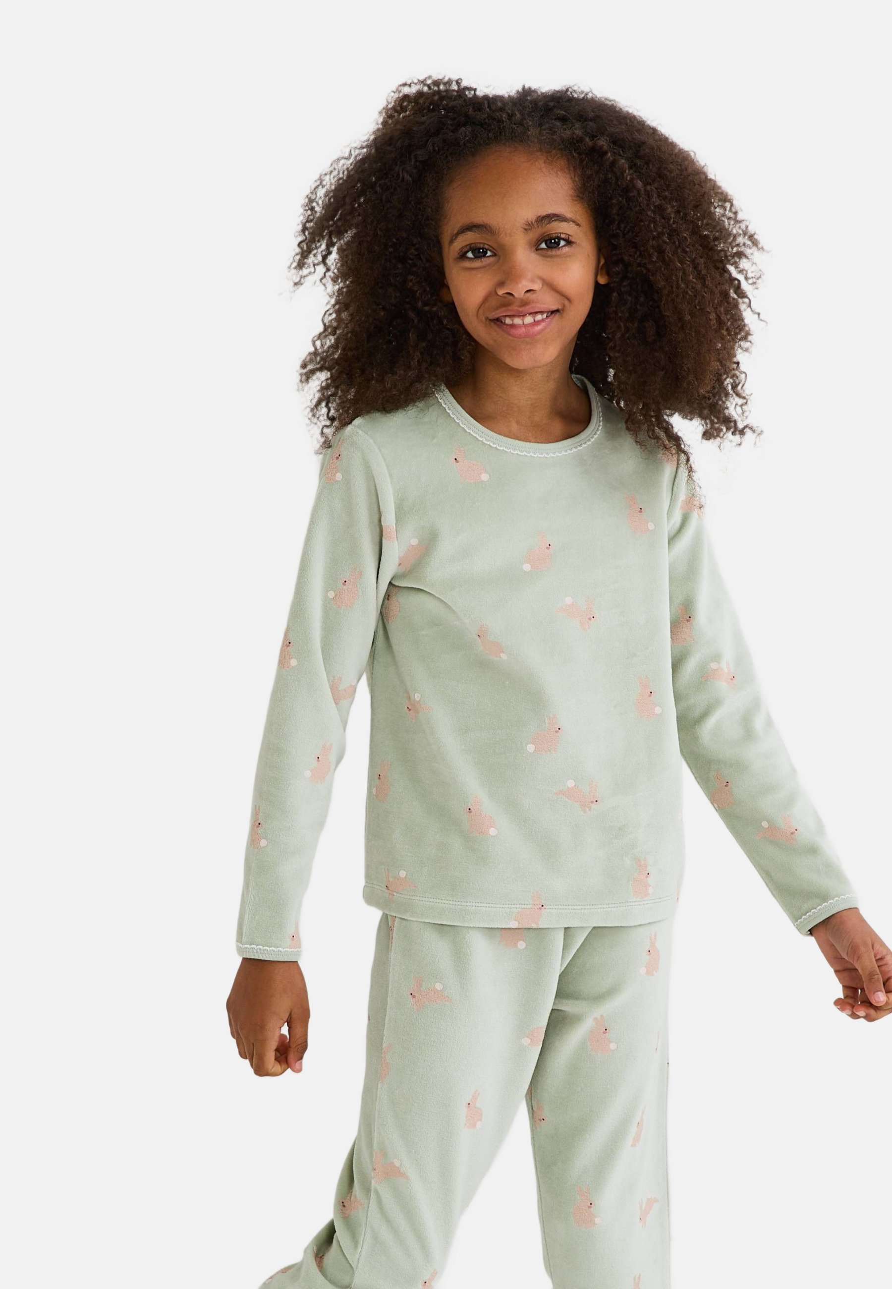 Monoprix SET Pyjama agave/vert clair