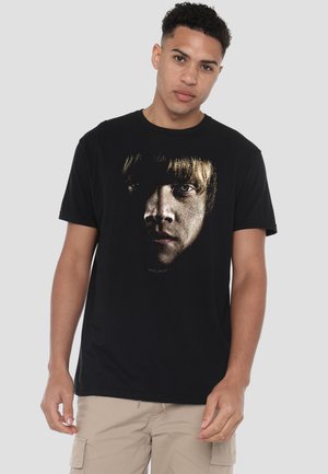 Cotton Soul, HARRY POTTER RON POSTER HEAD - Print T-shirt - black