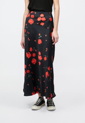 VMLIVIA LONG SKIRT - Jupe longue - black