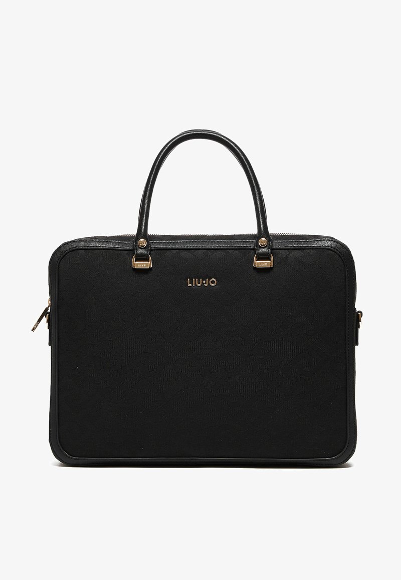 LIU JO WITH JACQUARD LOGO Handtas Black zwart Zalando be liu-jo-with-jacquard-logo-handtas-black-zwart-zalando-be