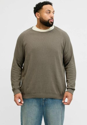 JJEHILL CREW NECK  - Trui - vetiver