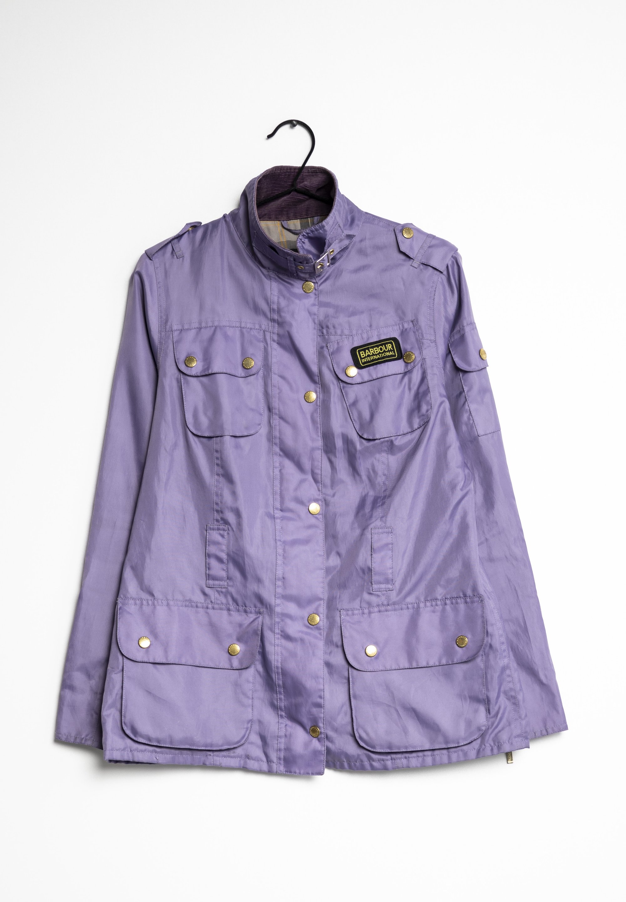 Barbour International Summer jacket purple (Pre-owned) Zalando