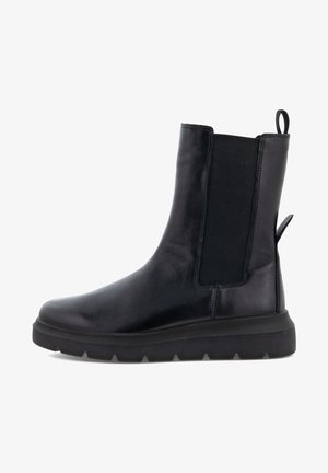 NOUVELLE - Täistallaga poolsaapad - black