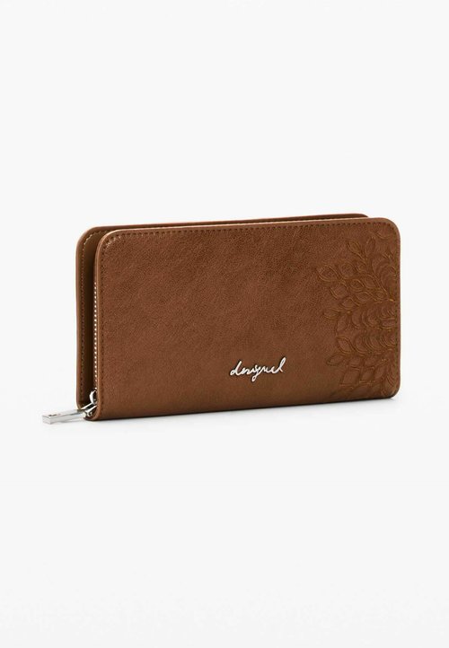 Portafoglio Tri-fold Desigual Mone Mundi Fiona – Similpelle Color Block Con Zip