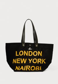 UTILITY SHOPPER UNISEX - Cabas - black/yellow