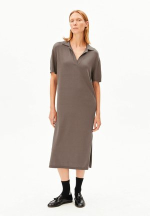 FINE - Strickkleid - walnut cream