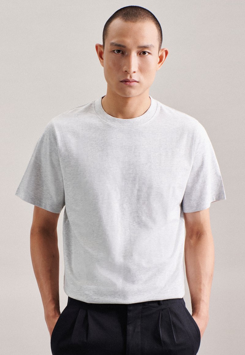 Seidensticker REGULAR FIT - T-shirt basique - grey