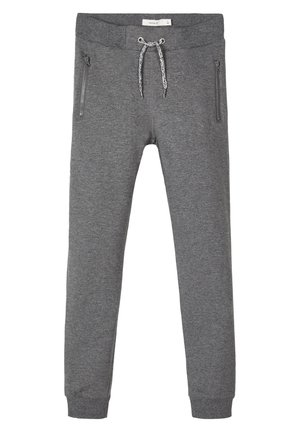 NKMHONK PANT - Verryttelyhousut - dark grey melange