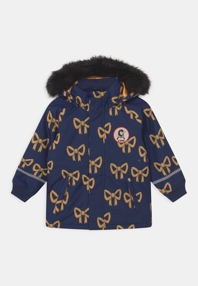 Mini Rodini BOW UNISEX - Zimní kabát - navy