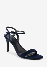 Next FOREVER COMFORT STRAPPY SKINNY  - Sandali con tacco - navy
