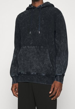 Felpa con cappuccio - dark-blue denim
