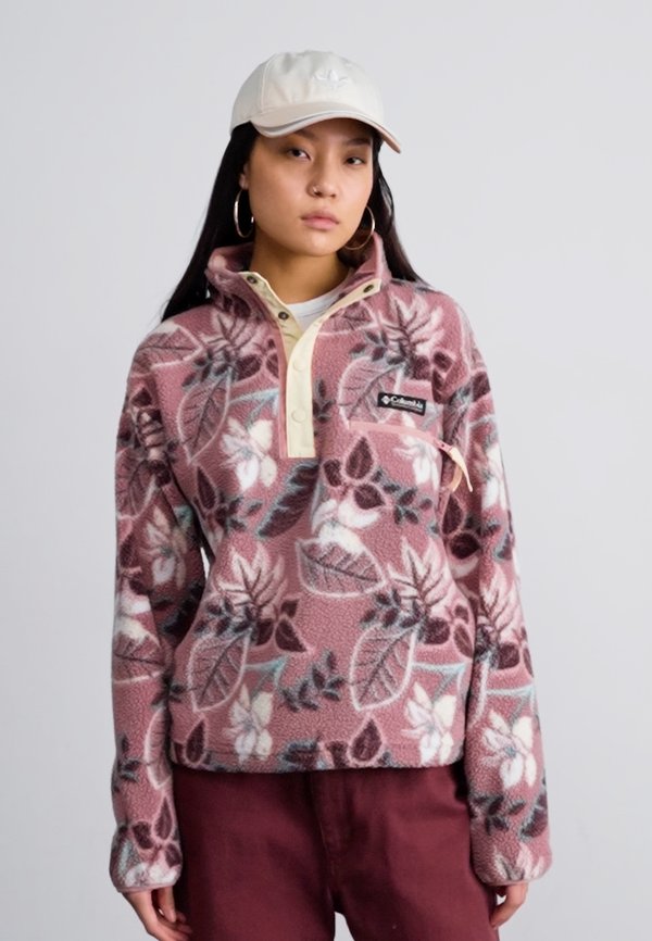 HELVETIA™ II PRINTED CROPPED HALF SNAP - Fleece jumper4