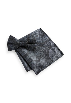 Einstecktuch - black paisley