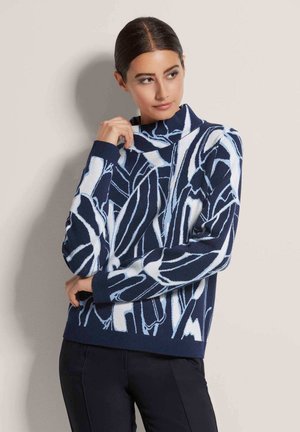 MADELEINE, Pullover - navy   natural white   sky blue