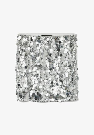 Vero Moda Minifalda - silver
