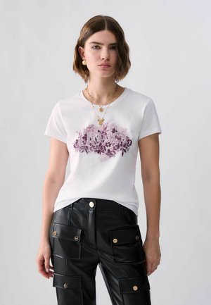 LIU JO, LIU JO LOGO T-SHIRT - T-shirt imprimé - white