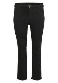 Kaffe Curve KCWILLA IDA - Slim fit jeans - black deep