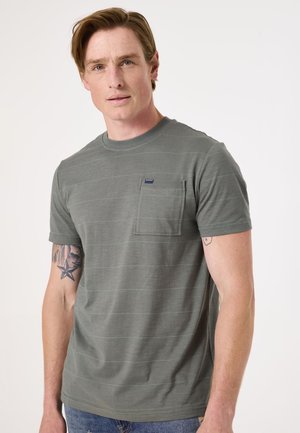 T-shirt print - sage green