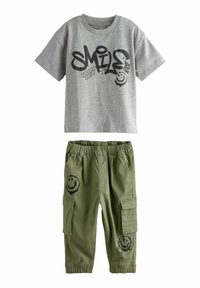 Next REGULAR FIT - SET - Cargobukser - khaki grey