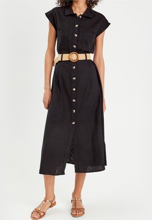Robe chemise - black