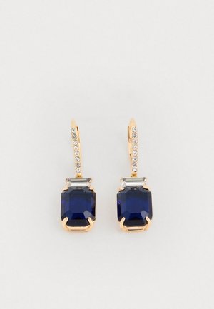 BOX STONE DROP - Auskari - gold-coloured/indigo