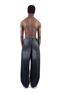 FAVELA HEAVY BAGGY - Plati džinsi - black washed