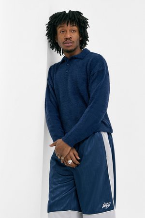 FLUFFY - Maglione - navy