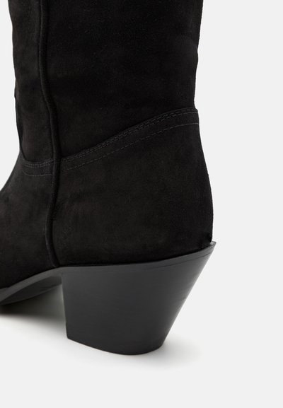 Polo Ralph Lauren TALL BOOT - Térd feletti csizmák - black