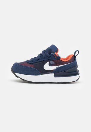 WAFFLE ONE UNISEX - Sneakers laag - midnight navy/white/orange/melon tint