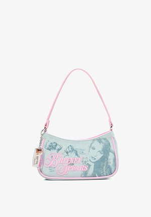 Bershka, BRITNEY SPEARS - SHOULDER BAG - Håndtasker - dark blue