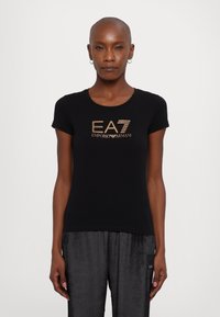 EA7 Emporio Armani Triko s potiskem - black