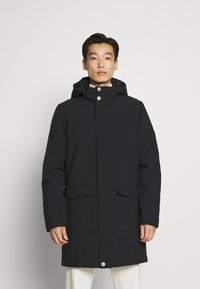 Casual Friday - ODIN LONG - Parka - anthracite/black Miniatuurafbeelding 1