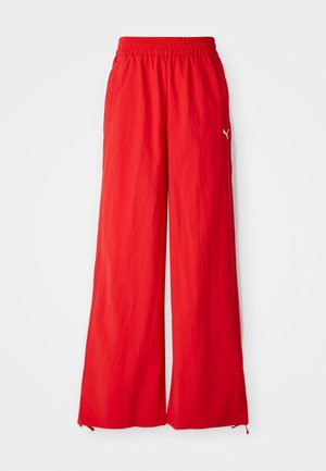 Puma RELAXED TRACK - Tracksuit bottoms - for all time red