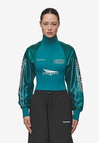 Pegador TAKAYA - Pikkade varrukatega topp - urban turquoise