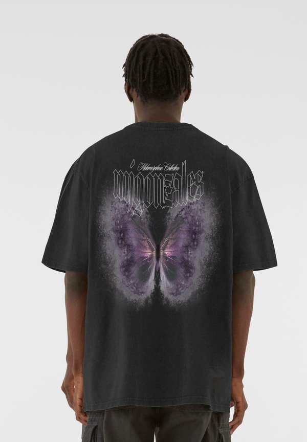 HEAVY ACID WASHED-FROSTED WINGS - T-Shirt print