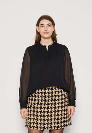 Pieces Curve PCSIA SHIRT - Μπλούζα - black