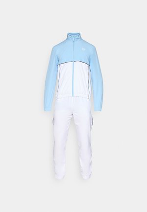 Sergio Tacchini DERIVA TRACKSUIT SET - Tracksuit - white/blue bell