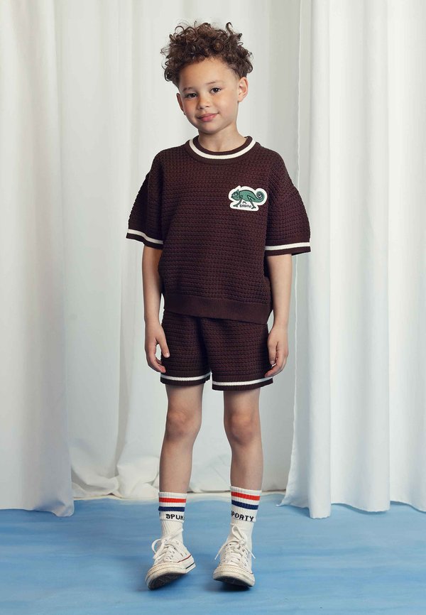 LIZARD PATCH CROCHET TEE UNISEX - Print T-shirt