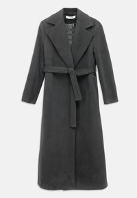 BELTED COAT - Manteau classique - anthracite