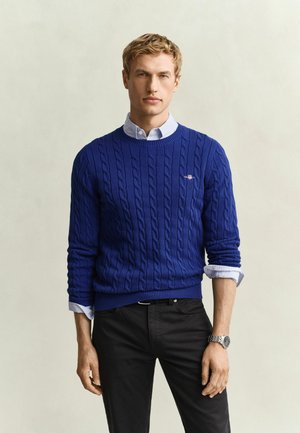 GANT, Pullover - crisp blue