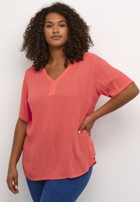 Kaffe Curve - KCAMI - Blouse - cayenne Thumbnail Image 1