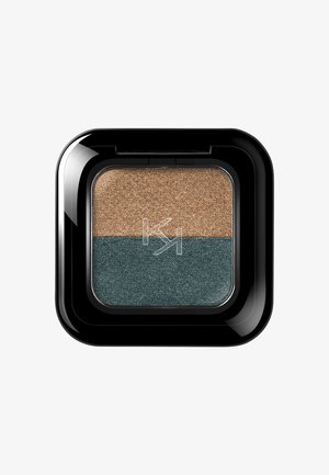 BRIGHT DUO EYESHADOW - Lidschatten - classic gold / green teal