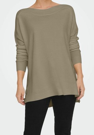 Strickpullover - light brown