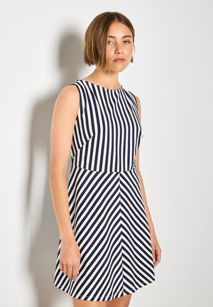 STRIPE  - Vestido ligero - navy