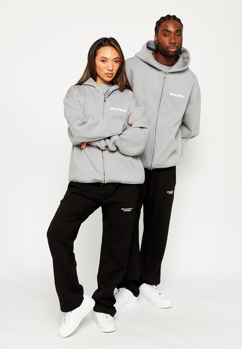 Multiply Apparel Sweatjacke - ultimate grey/dunkelgrau - Zalando.de