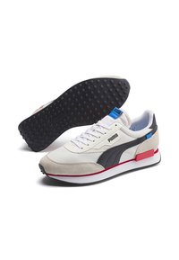 Puma FUTURE RIDER PLAY ON UNISEX - Sapatilhas - whisper white-puma white puma black