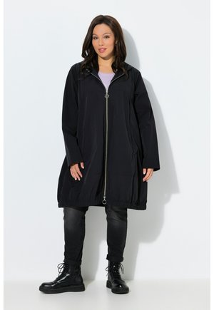 LONG RAIN - Parka - black